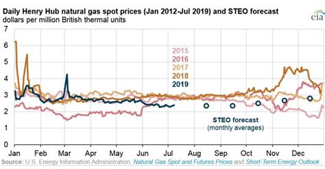 Henry Hub Spot Price Likely To Fall To 20 Year Low This Summer Gas To