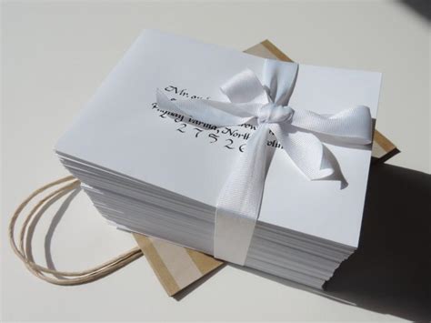 Wedding Envelope Recipient Address Handwritten Calligraphy #2614004 ...