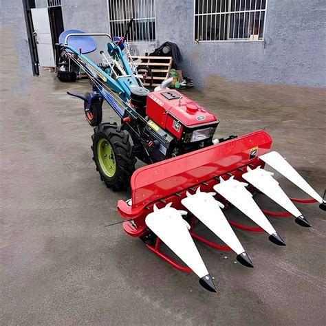 Small Rice Medicinal Herbs Reaper Machine Combine Alfalfa Paddy