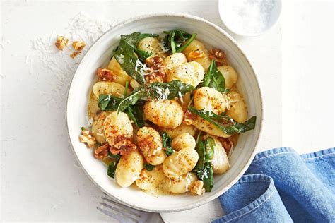 Gnocchi With Burnt Butter And Walnuts Recipe