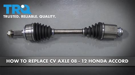 How To Replace Cv Axle On 2001 Honda Civic Installing New Cv