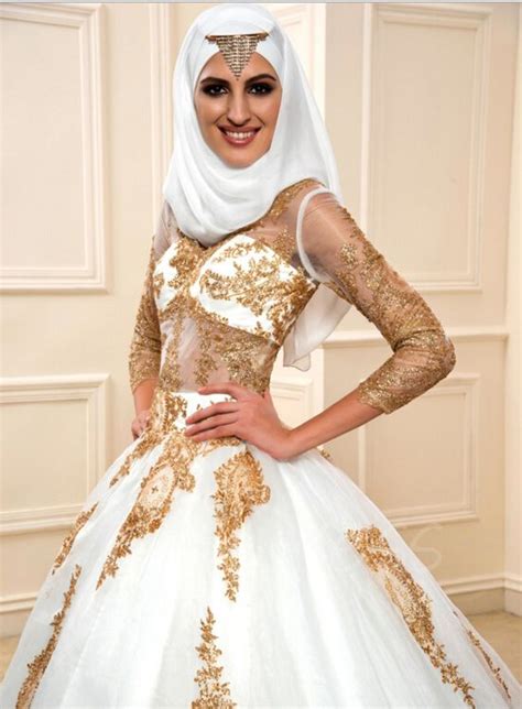 Arabic Muslim Wedding Dresses