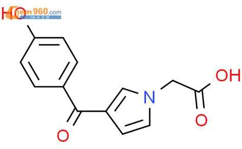 499214 67 4 1H Pyrrole 1 acetic acid 3 4 hydroxybenzoyl CAS号 499214