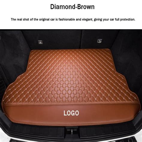 Custom Logo Car Trunk Mats For Mitsubishi All Models Outlander Asx