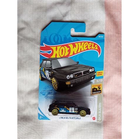 Hot Wheels Lancia Delta Integrale Black Shopee Malaysia