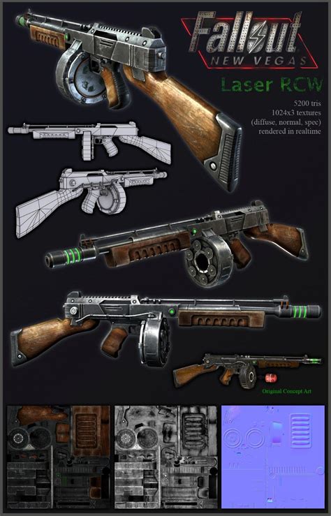 Fallout 4 Weapons Concept Art