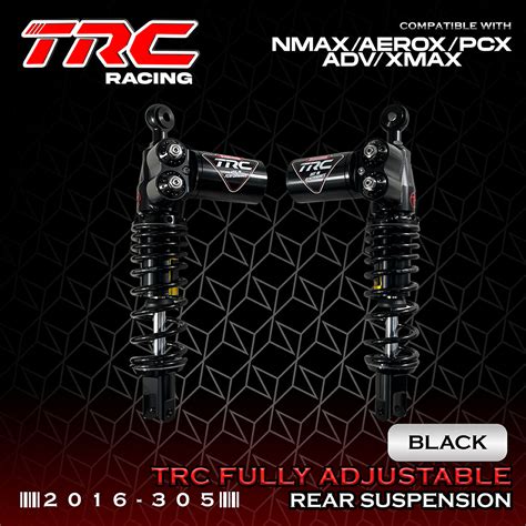 TRC AI TECH FULLY ADJUSTABLE SUSPENSION For AEROX NMAX V2 2016 305