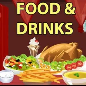 Food And Drink Memorias Juego Educativo Idiomas Mobbyt