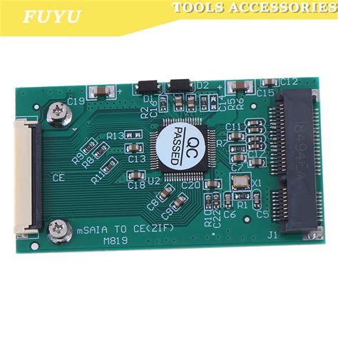 FUYU 1 8 Mini MSATA PCI E SSD To 40Pin ZIF Card CE Cable Adapter