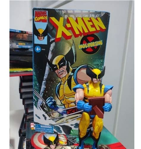 Marvel Legends X Men Animated S Ries S Vhs Wolverine Logan Sagatvr