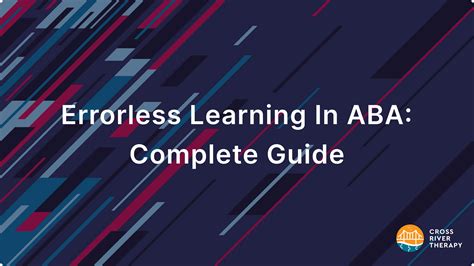 Errorless Learning In Aba Complete Guide