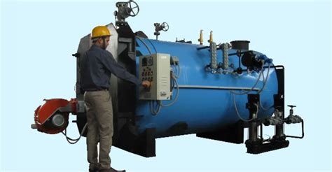 Oil Gas Fired Kg Hr Pass Flue Tube Steam Boiler Ibr Approved