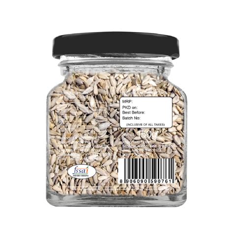 Dried Brown Chef Urbano Sunflower Seeds 150g For Cooking Packaging