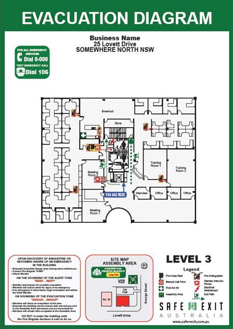 Evacuation Diagrams