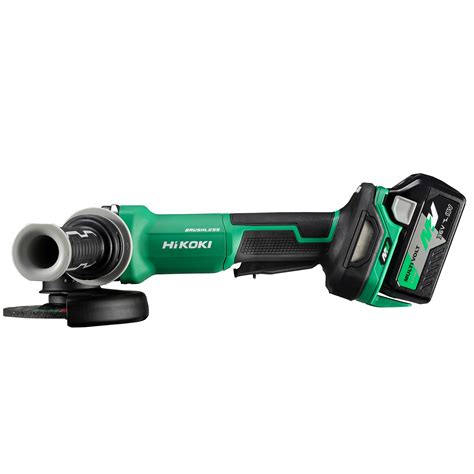 V High Powered Brushless Mm Angle Grinder Kit Hikoki