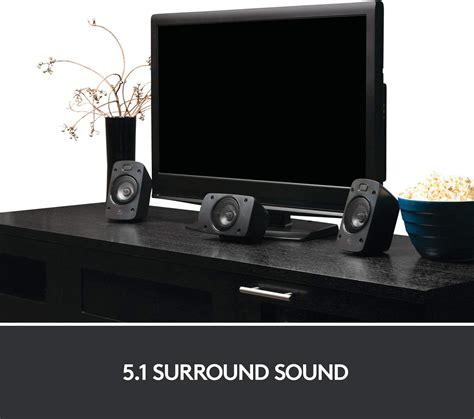 Logitech Z906 Surround Sound Speaker System Certificado Por Thx Dolby Digital Y Dts In