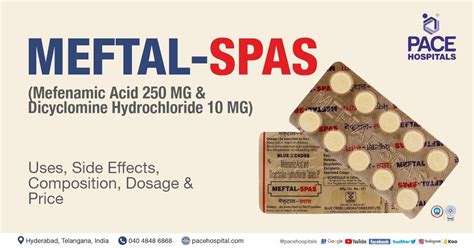 Meftal Spas Uses Side Effects Composition Dosage Price