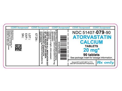 NDC 51407 080 Atorvastatin Calcium Atorvastatin Calcium