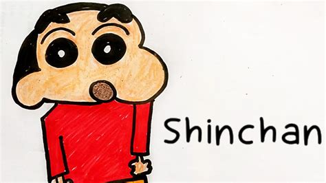 How To Draw Shinchan Step By Step Pencil Sketch Shin Chan Nohara Yo