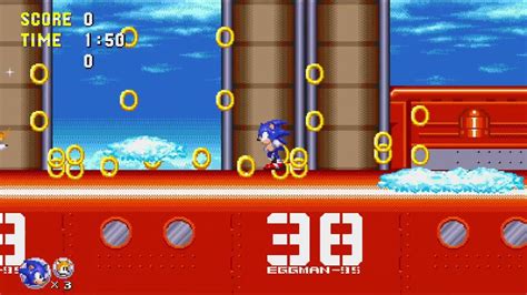 Egg Zeppelin Robotnik Winter Act 1 Act 2 Sonic Triple Trouble 16 Bit 2023 4 Fangame