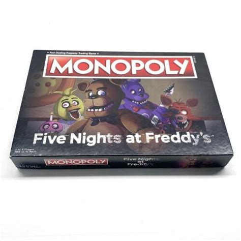 Five Nights at Freddy's Monopoly Board Game 2018 Hasbro 100% Complete | #4578185362