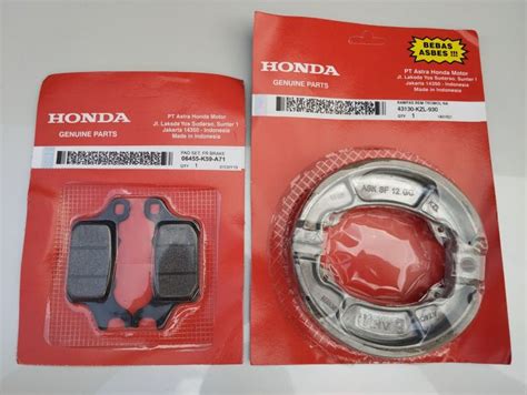 Honda Genuine Brake Pad Brake Shoe For Click V Lazada Ph