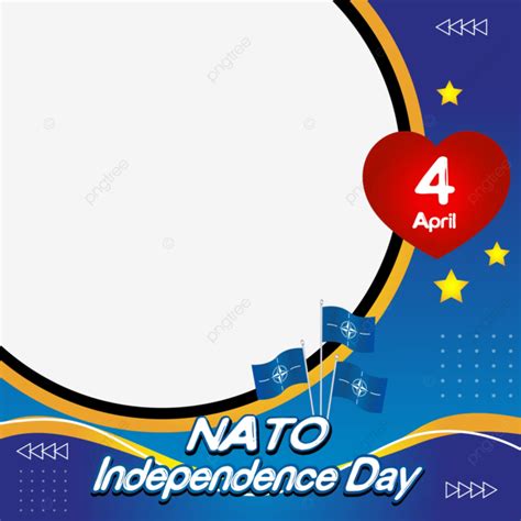 Twibbon Nato Independence Day Transparent Vector Frames Independence