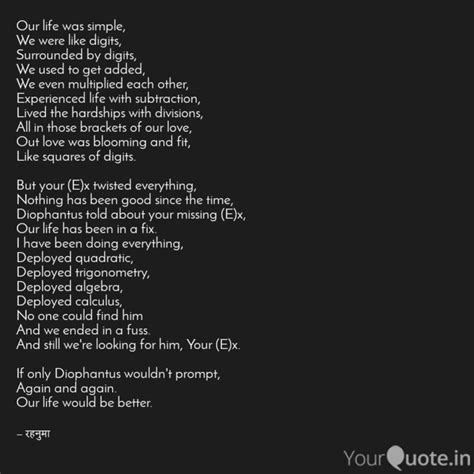 Best Quadratic Quotes Status Shayari Poetry And Thoughts Yourquote