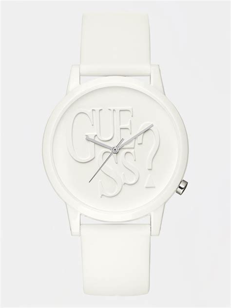 АНАЛОГОВЫЕ ЧАСЫ С ЛОГОТИПОМ «GUESS» | Официальный сайт GUESS®
