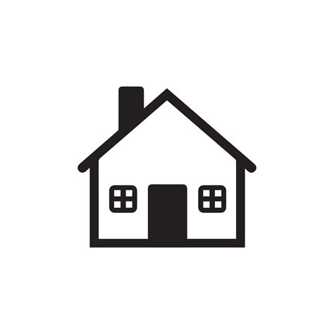 House icon. Black House icon on white background. illustration 42974336 Vector Art at Vecteezy