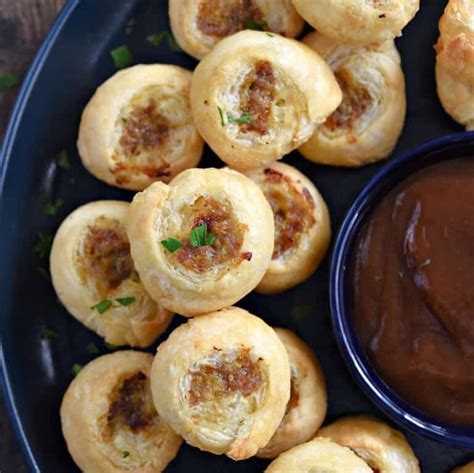 Puff Pastry Sausage Bites Cooking With Curls