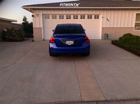 2019 Subaru WRX Limited With 18x9 5 AVID1 AV6 And BFGoodrich 245x35 On