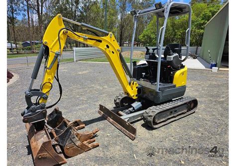 Used 2017 Wacker Neuson EZ17 Mini Excavators In Listed On Machines4u