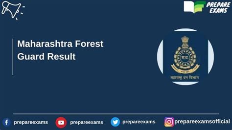 Maharashtra Forest Guard Result 2023 Cut Off Merit List