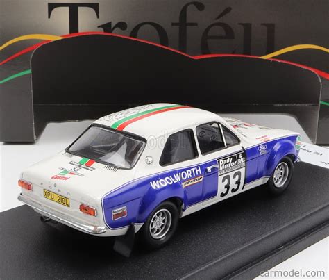 TROFEU FRRUK90 Scale 1 43 FORD ENGLAND ESCORT MKI Night Version N