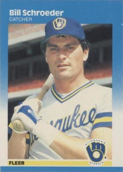 Fleer Bill Schroeder For Sale Online Ebay