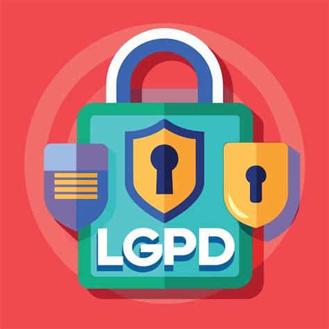 Premium Vector Lgpd Brazilian Data Protection Authority Dpa Rights