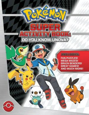 Pok Mon Super Activity Book Do You Know Unova Bulbapedia The