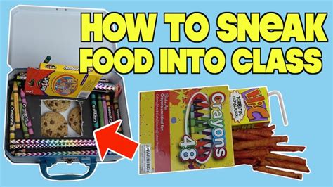 Clever Ways To Sneak Food And Candy Into Class Using School Supplies