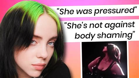 Billie Eilish Called Hypocrite For Stripping Down After Old Video