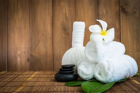 Plumeria Wooden Massage Spa Hd Wallpaper Peakpx