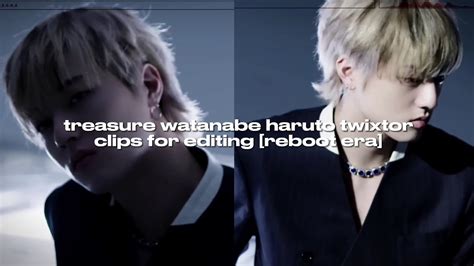 Treasure Watanabe Haruto Twixtor Clips For Editing Reboot Era Bonabona Youtube