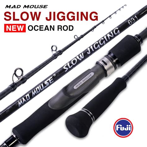 Madmouse Japan Full Fuji Parts Slow Jigging Rod Jig Weight G