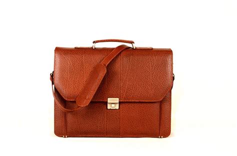 New Brown Leather Briefcase Leather Briefcase Men's - Etsy