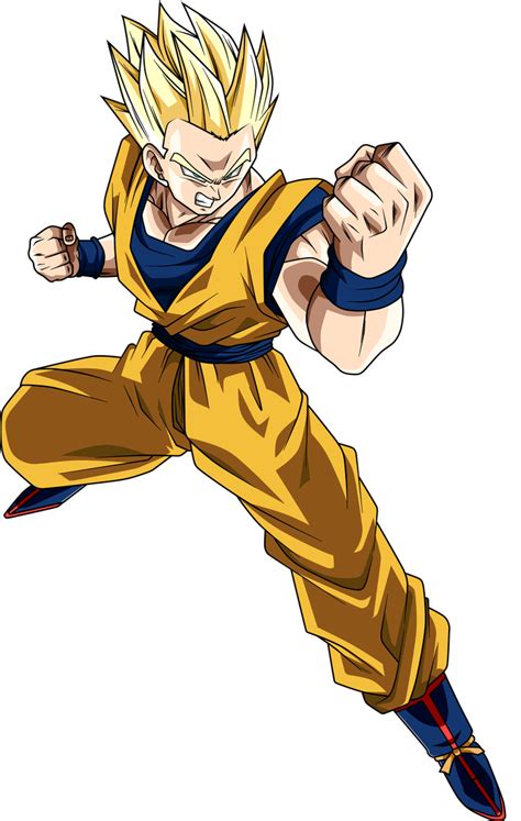 Gohan Ssj By Koku Dragon Ball Z Dragon Ball Dragon Ball Gt Y