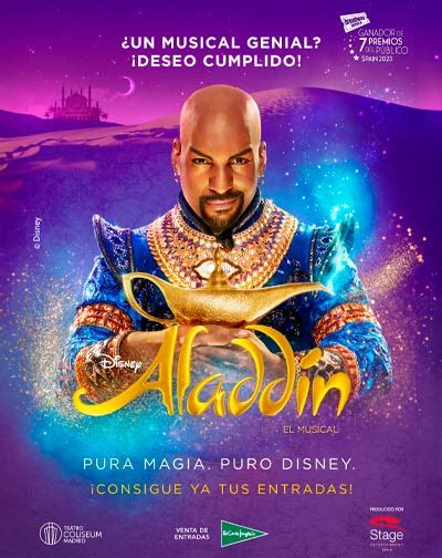 Aladdín el musical en Madrid NocheMAD