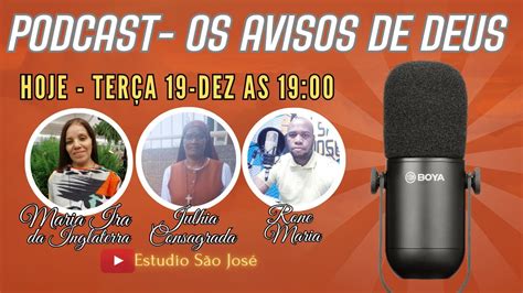 Podcast Os Avisos De Deus A Convers O A Palavra Viva De Deus Maria