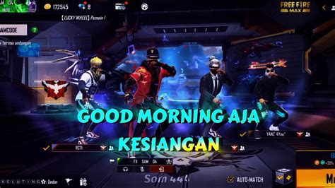 PRESET ALIGHT MOTION FF SQUAD LOBBY TERBARUDJ GOOD MORNING AJA