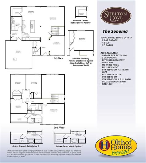 Olthof Homes Floor Plans Floorplans Click