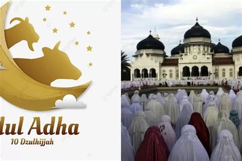 Bacaan Niat Dan Tata Cara Sholat Idul Adha Berjamaah Hingga